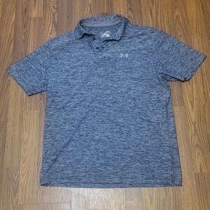 Under Armour Men’s Medium HeatGear Loose Fit Stretch Polo Shirt B64
